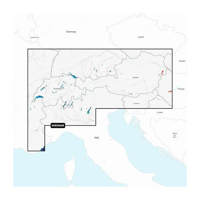 Garmin Carto 010C126100 Alpine Lakes & Rivers Garmin Navio Quality marine cartography from Garmin Carto