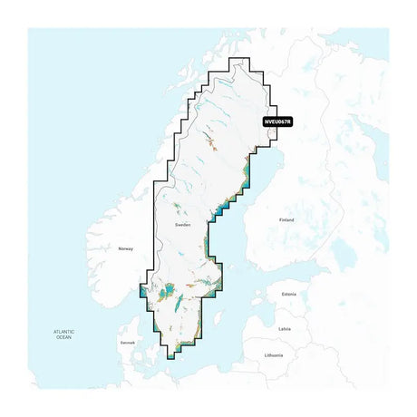 Garmin Carto 010C126200 Sweden Lakes & Rivers Garmin Navio Quality marine cartography from Garmin Carto