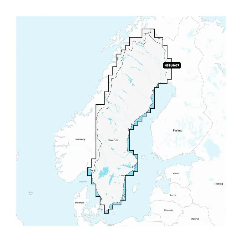 Garmin Carto 010C126220 Sweden Lakes & Rivers Garmin Navio Quality marine cartography from Garmin Carto