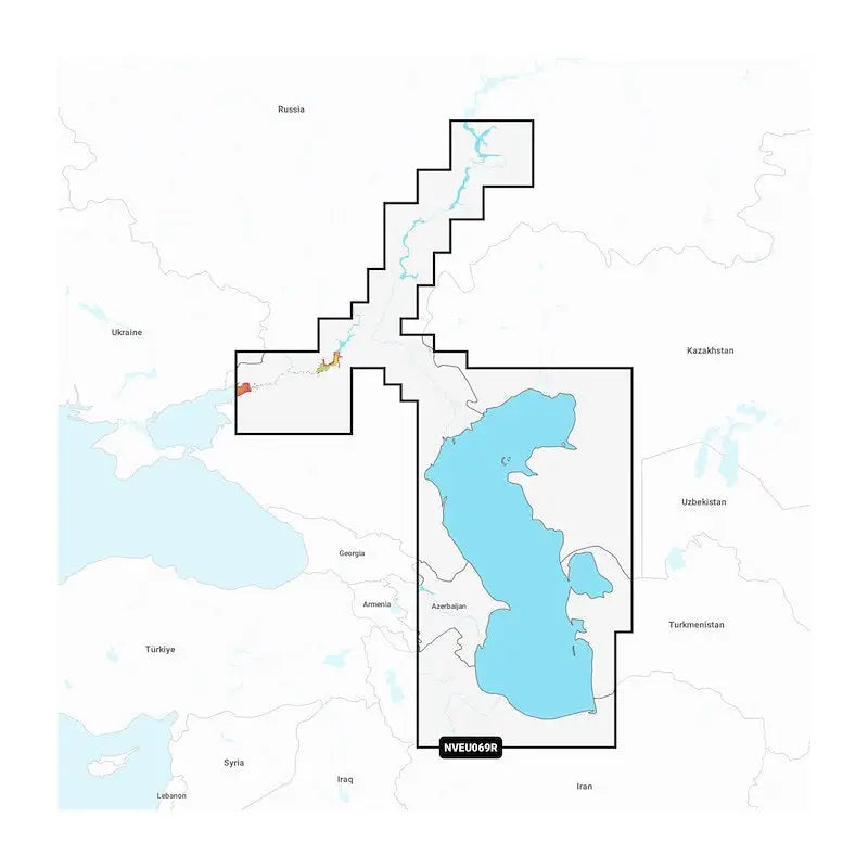 Garmin Carto 010C126400 Caspian Sea & Lower Volga River Gar Quality marine cartography from Garmin Carto