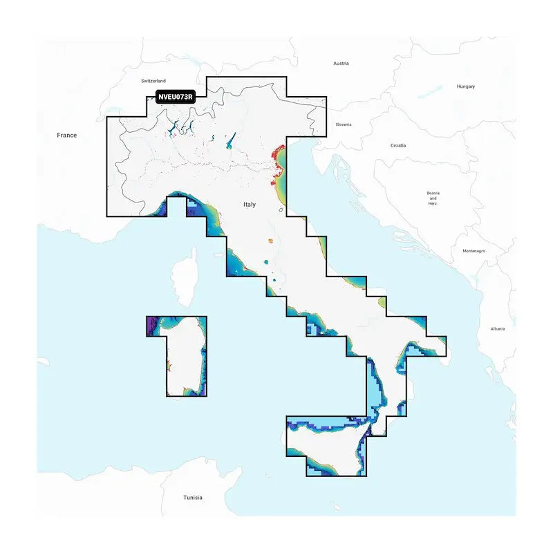 Garmin Carto 010C126800 Italy Lakes & Rivers Garmin Navion Quality marine cartography from Garmin Carto