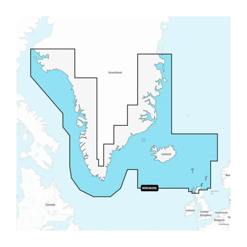 Garmin Carto 010C127020 Greenland & Iceland Garmin Navionic Quality marine cartography from Garmin Carto