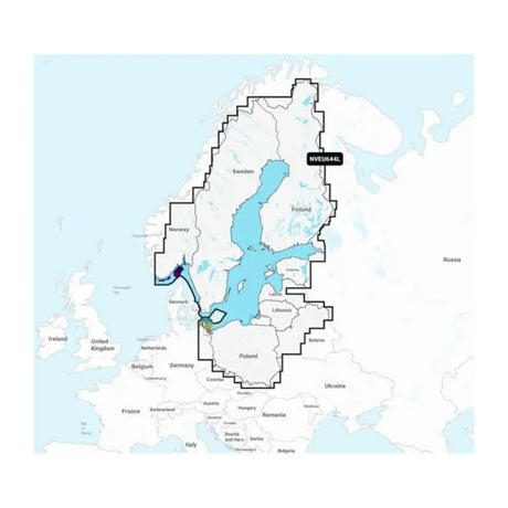 Garmin Carto 010C127300 Baltic Sea Garmin Navionics Vision Quality marine cartography from Garmin Carto