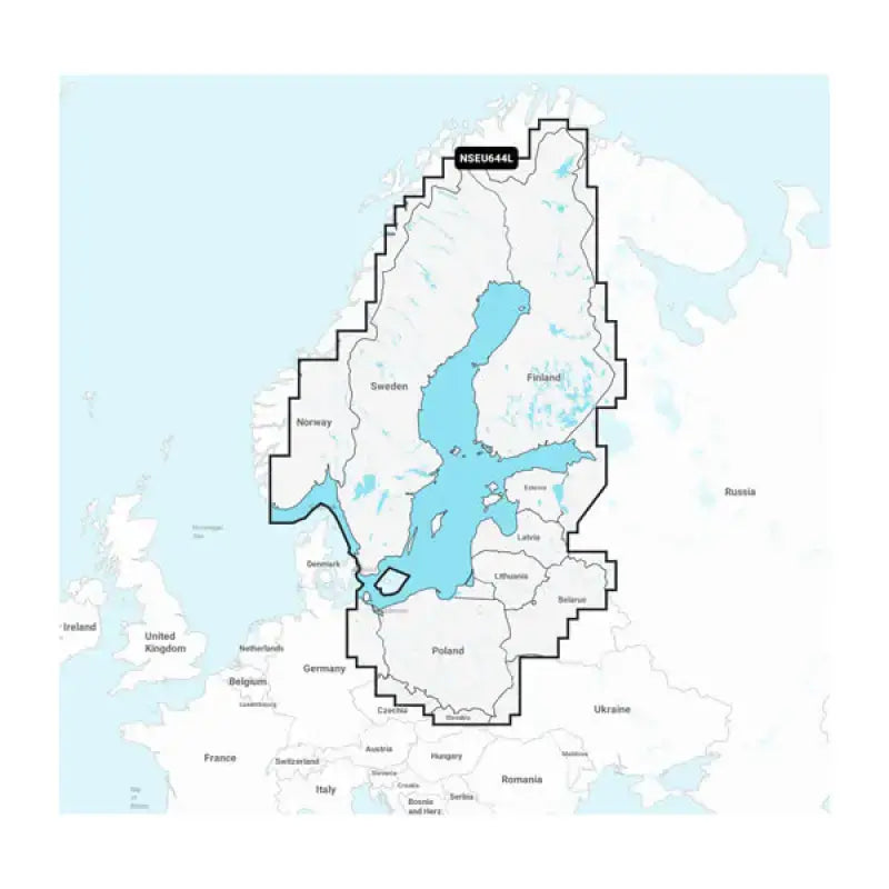 Garmin Carto 010C127320 Baltic Sea Garmin Navionics Quality marine cartography from Garmin Carto