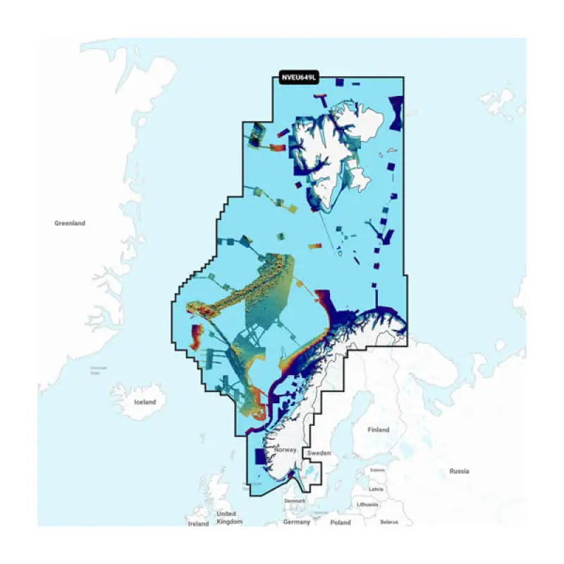 Garmin Carto 010C127600 Norway Garmin Navionics Vision Quality marine cartography from Garmin Carto