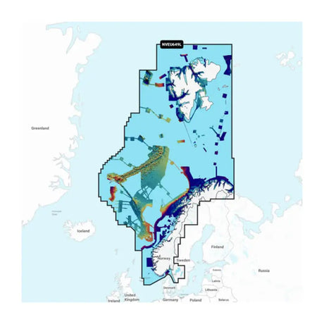 Garmin Carto 010C127600 Norway Garmin Navionics Vision Quality marine cartography from Garmin Carto