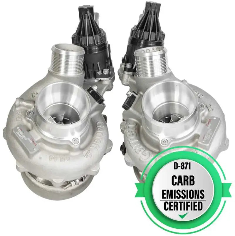 Garrett 17-21 Ford F-150 3.5L PowerMax GT2260 Stg 2 Kit w/OE Size/2.75in Inlet Left & Right Sides 