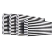 Garrett 848054-6037 Garrett Air / Air Intercooler CAC - Vertical Flow (8.00in x 3.50in x 24.00in) - 750 HP