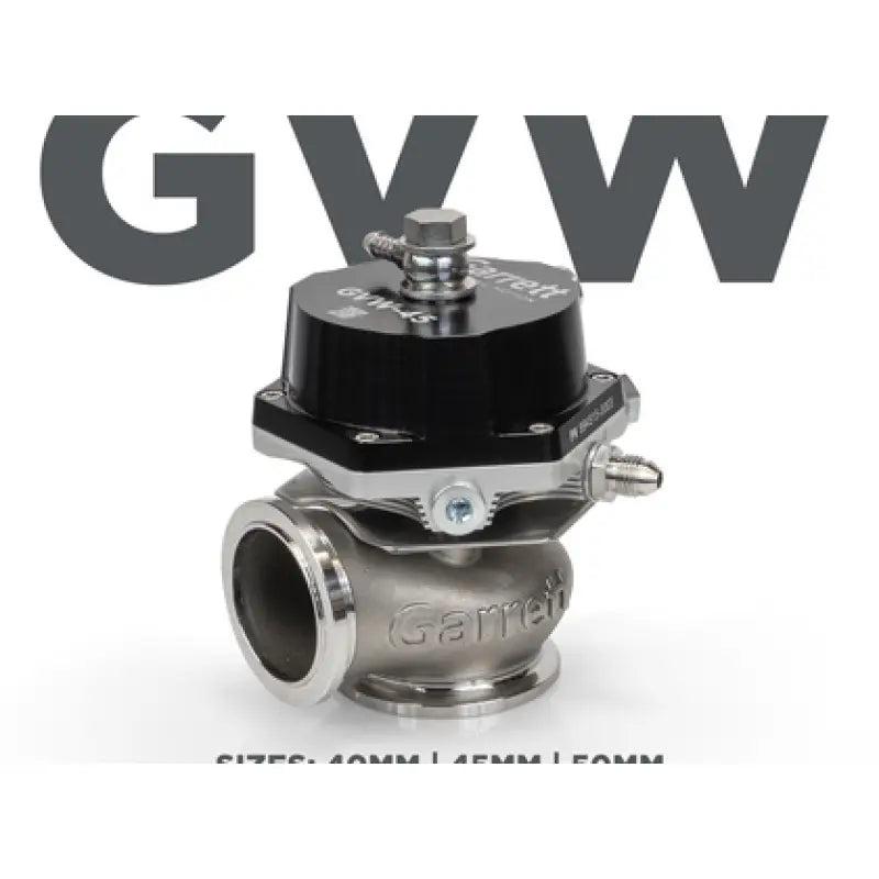 Garrett 908828-0003 Garrett GVW-45 45mm Wastegate Kit - Black