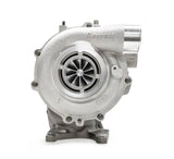 Silver Garrett turbocharger from Garrett PowerMax GT3788V Turbo Kit for Chevy Duramax