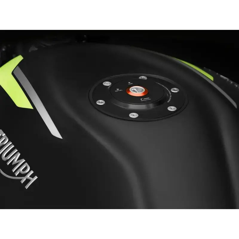 Motorcycle gas cap locking black cap locking black for security on Gas Cap Locking Tri