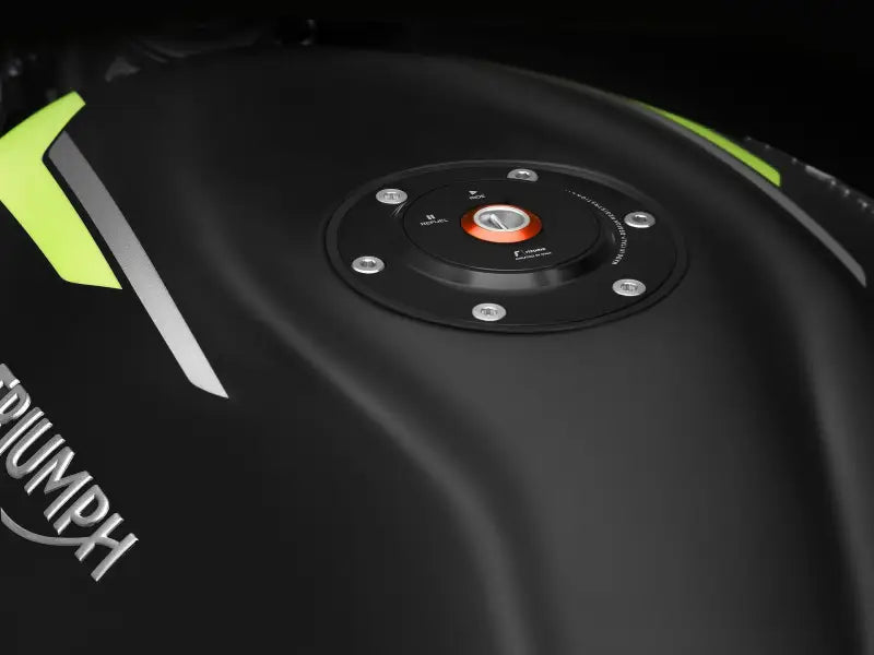 Motorcycle gas cap locking black cap locking black for security on Gas Cap Locking Tri