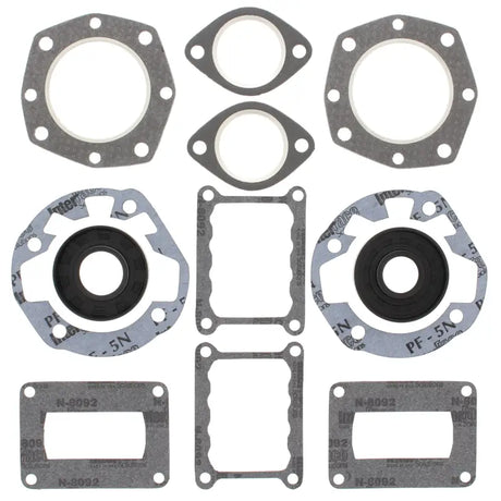 Complete gasket kit JDX6 75 JDX8 74+ Kec 400rv for engine sealing needs