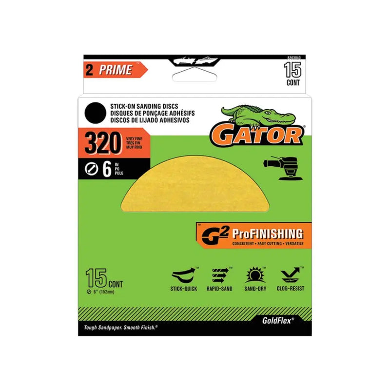Gator Finishing Products 8203043 - Gold
