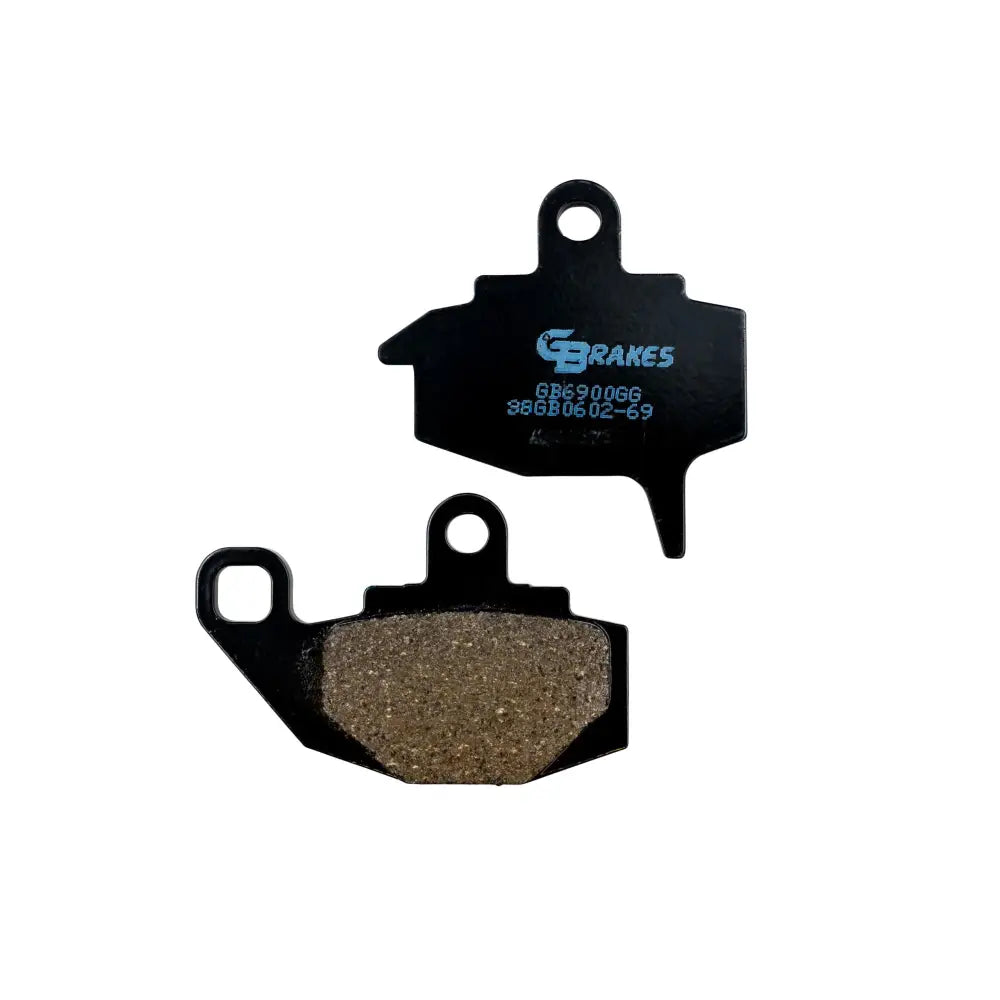 Gbrakes Brake Pads Semi Metallic GB0602-69 - Front Rear