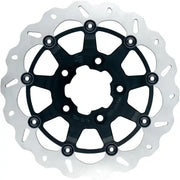 Gbrakes Over Sized Front Brake Rotors Gbdu009 - Black Rotor 13 Floating Wave FR