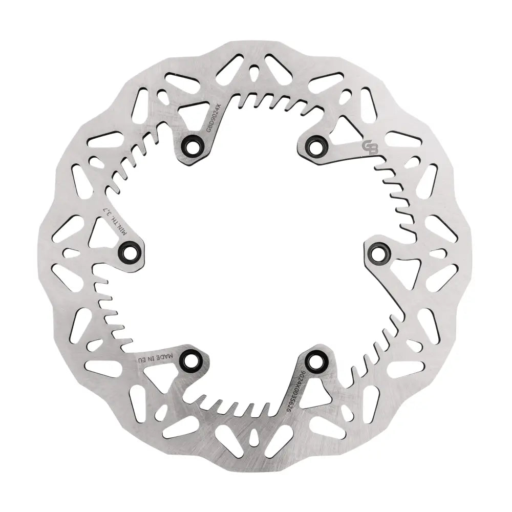 Gbrakes Standard Size Wave Rotors Brakes GBD9024X - Rotor Rear