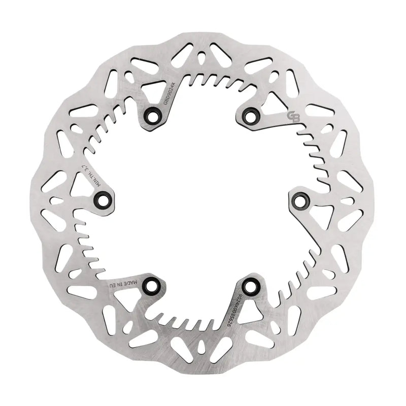 Gbrakes Standard Size Wave Rotors Brakes GBD9024X - Rotor Rear