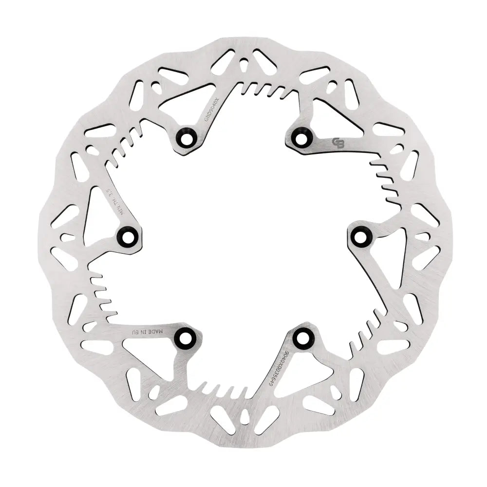 Gbrakes Standard Size Wave Rotors Brakes GBD9040X - Rear Rotor
