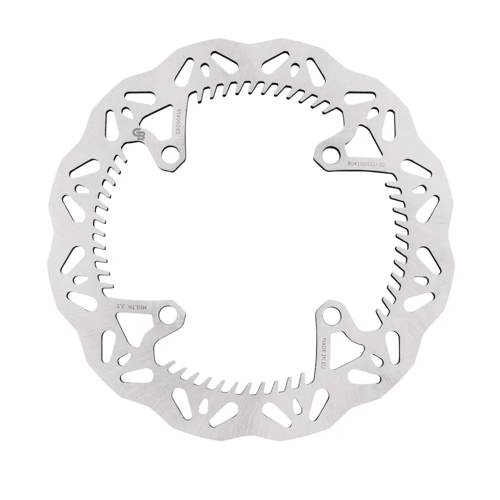 Gbrakes Standard Size Wave Rotors Brakes GBD9041X - Rear Rotor