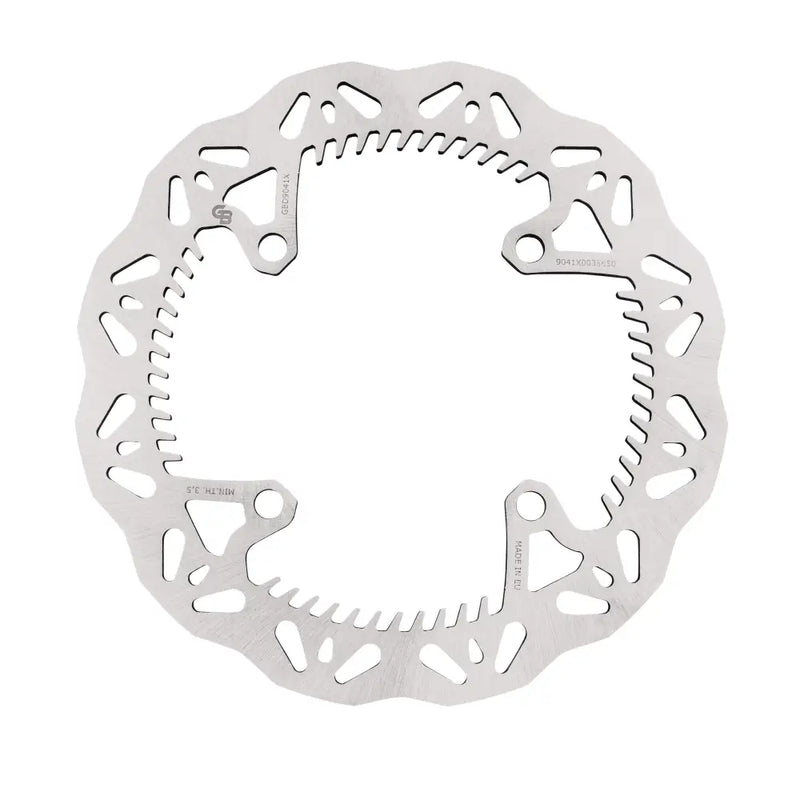 Gbrakes Standard Size Wave Rotors Brakes GBD9041X - Rear Rotor