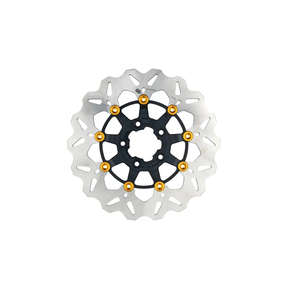 Gbrakes Wave Colored Brake Rotors Gbdu073 - Black Gold