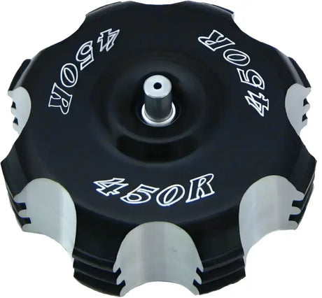 GC1-YBLK Billet Gas Cap (Black Logo) 