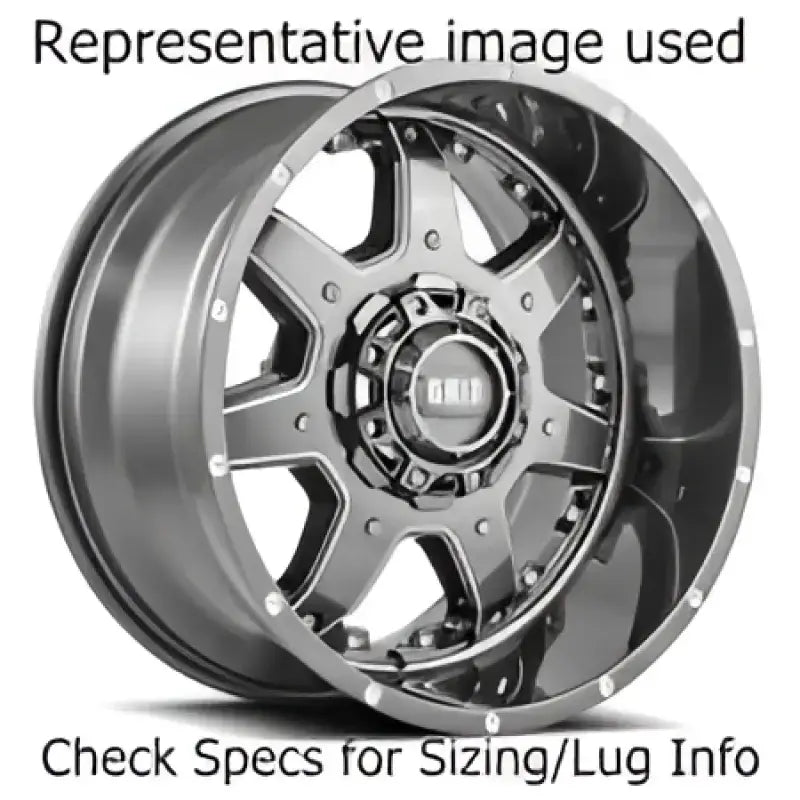 GD0122120027G478 Grid Wheels: 20-inch silver black machined 5-spoke rim