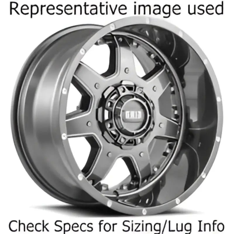 GD0122120027G478 Grid Wheels: chrome black BBS rugged 22x12 design
