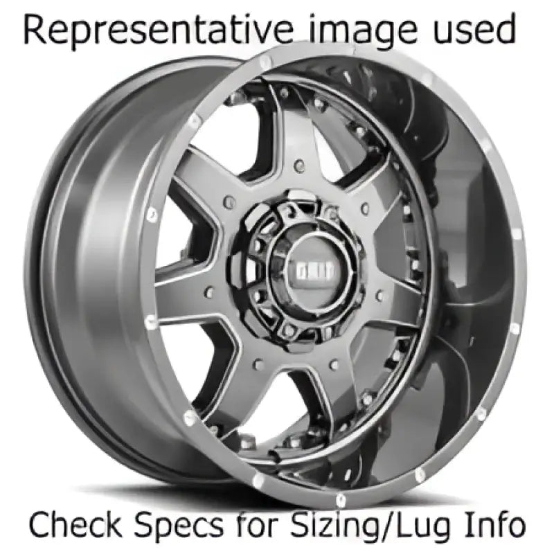 GD0122120027G478 Grid Wheels: 20-inch silver black machined 5-spoke rim