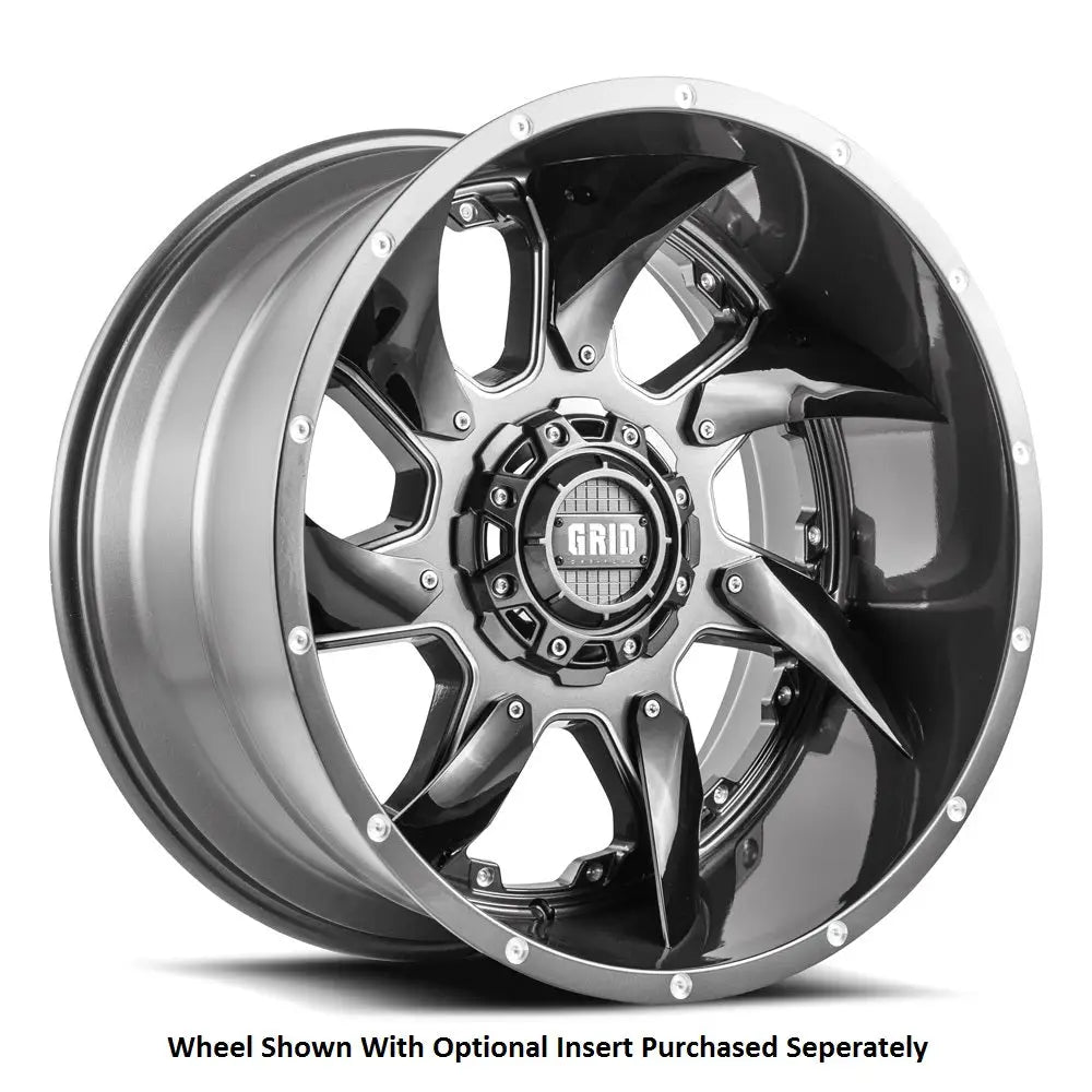 GD0122120870G425 Grid Wheels Gd01-22120870G-425 22X12