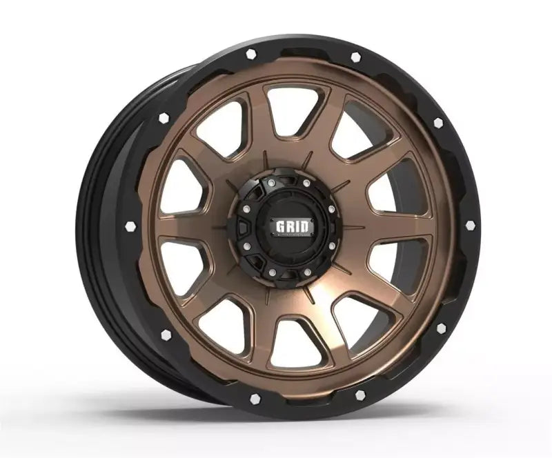 Bronze and black off-road GD1520090052Y1587 Grid Wheels for tough terrains
