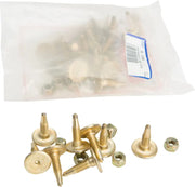 Gold Digger Carbide Traction Master Studs for snowmobile tracks, gold-colored and durable