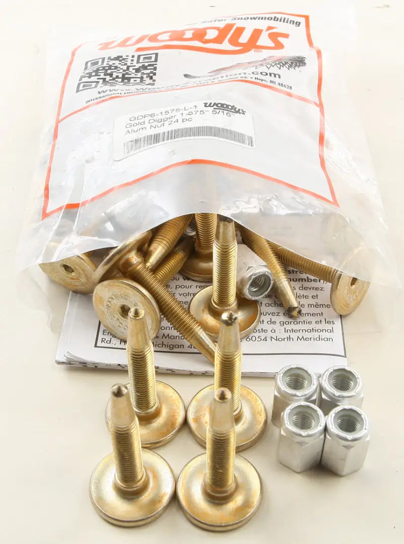 GDP6-1575-L Gold Digger Carbide Traction Master Stud 1.575’’ 24/Pk