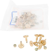 Brass-colored carriage bolts and nuts for GDP6-7500 Gold Digger Carbide Traction Master Stud