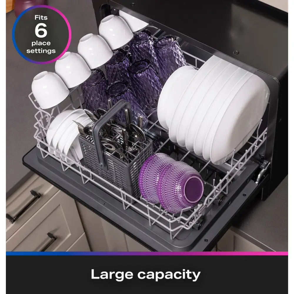 GE Appliance Built-In Wi-Fi Powered By SmartHQ™ Dishwasher PZF560HGWBB - Profile Energy Star Smart Comp