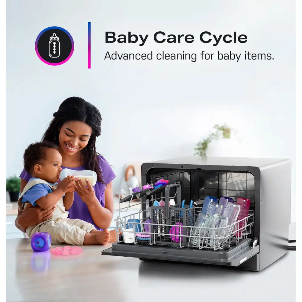 GE Appliance Built-In Wi-Fi Powered By SmartHQ™ Dishwasher PZF560HGWBB - Profile Energy Star Smart Comp