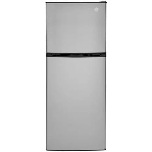 GE Appliance Deep Shelves And LED Lighting Refrigerator GPV10FSNSB-R - 9.8 CU. FT. 12V TOP-Freezer Refr