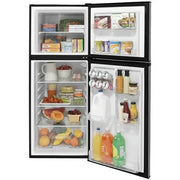 GE Appliance Deep Shelves And LED Lighting Refrigerator GPV10FSNSB-R - 9.8 CU. FT. 12V TOP-Freezer Refr