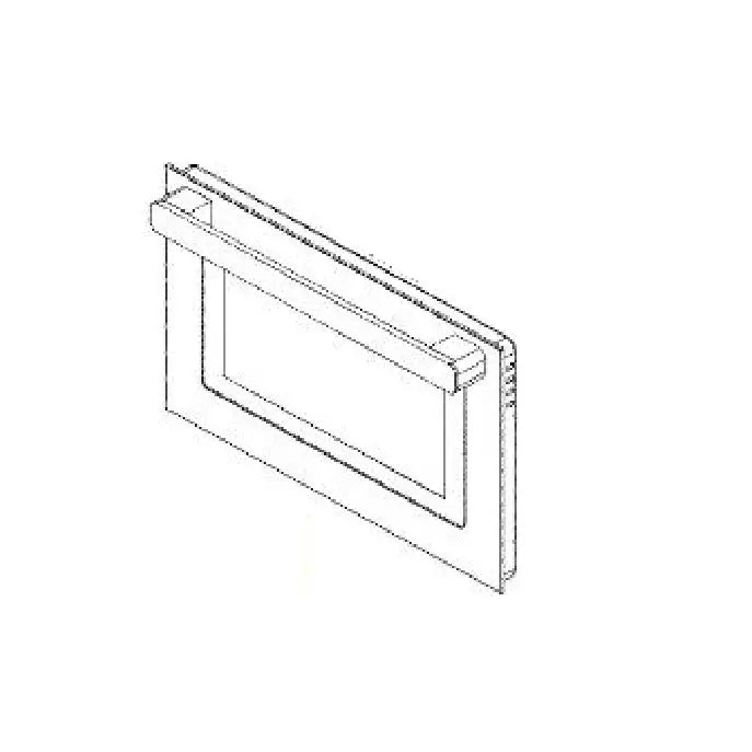 GE Appliance Durable And Long Lasting Microwave Oven Door WB21X43612