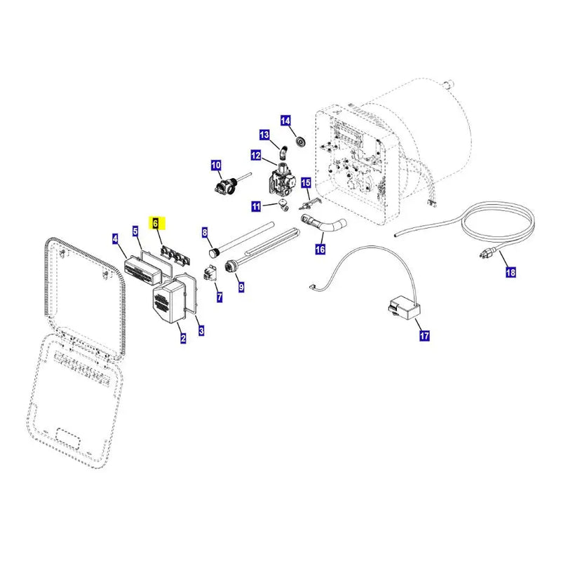 GE Appliance WS26X23762 Simple in design, yet highly effective - Thermostat Assembly