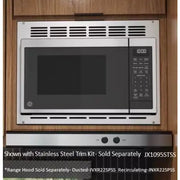 GE Appliance Easy To Install Microwave Oven Trim Kit JX1095STSS - Profile 0.9 CU. FT. TR