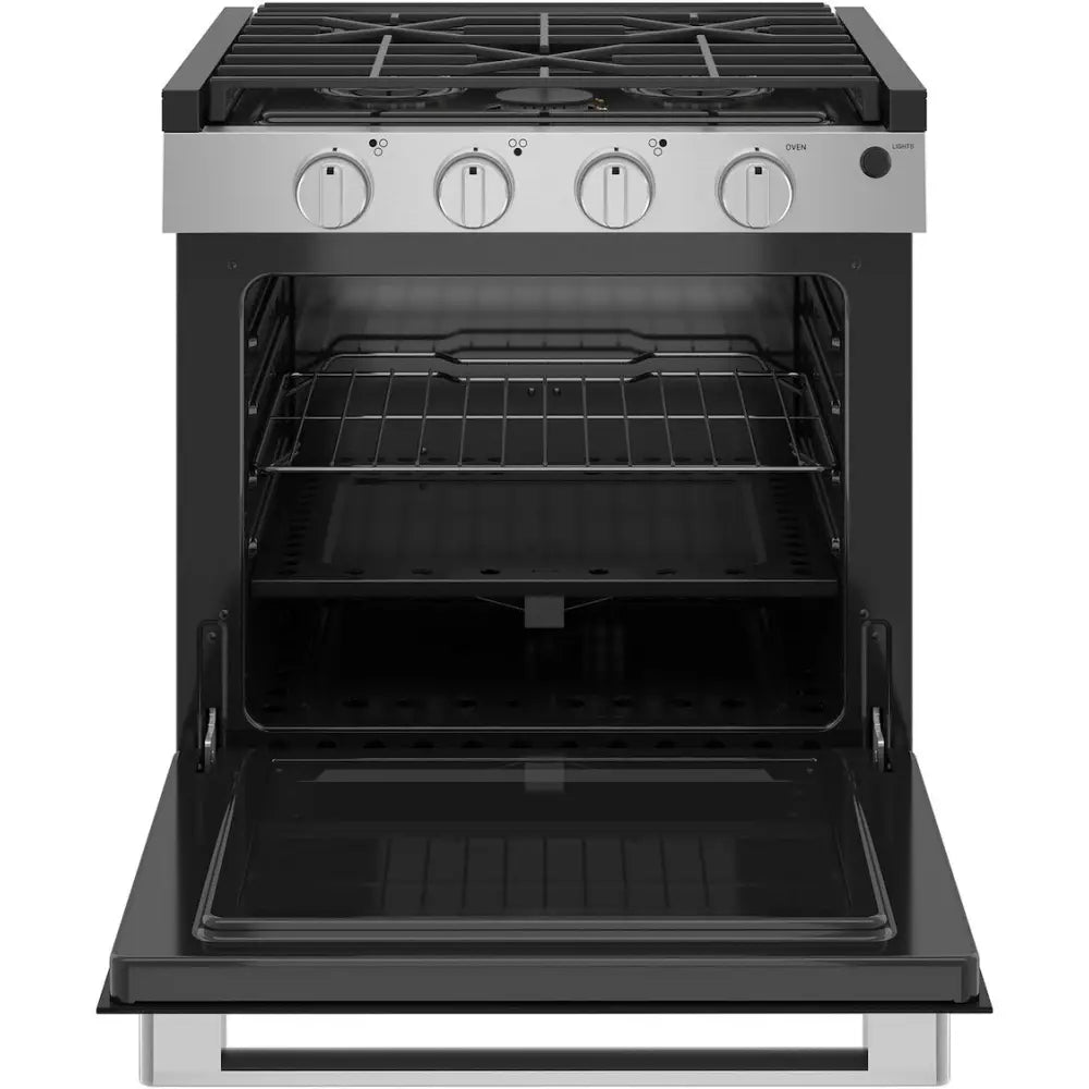 GE Appliance Edge To Edge Grates Stove PLD621RWSS - Profile 21 Drop-IN Gas Range