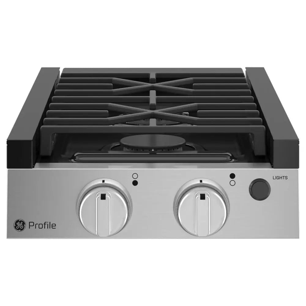 GE Appliance Edge To Edge Grates Stove PLU612RWSS - Profile 12 Range Top Stainles
