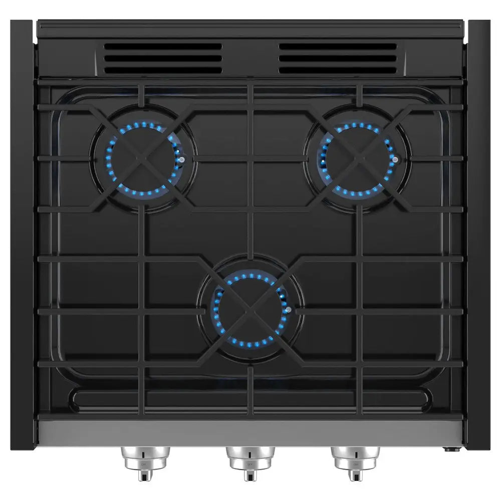 GE Appliance Edge To Edge Grates Stove PLU621RTSS - Profile 21 Rangetop Stainless