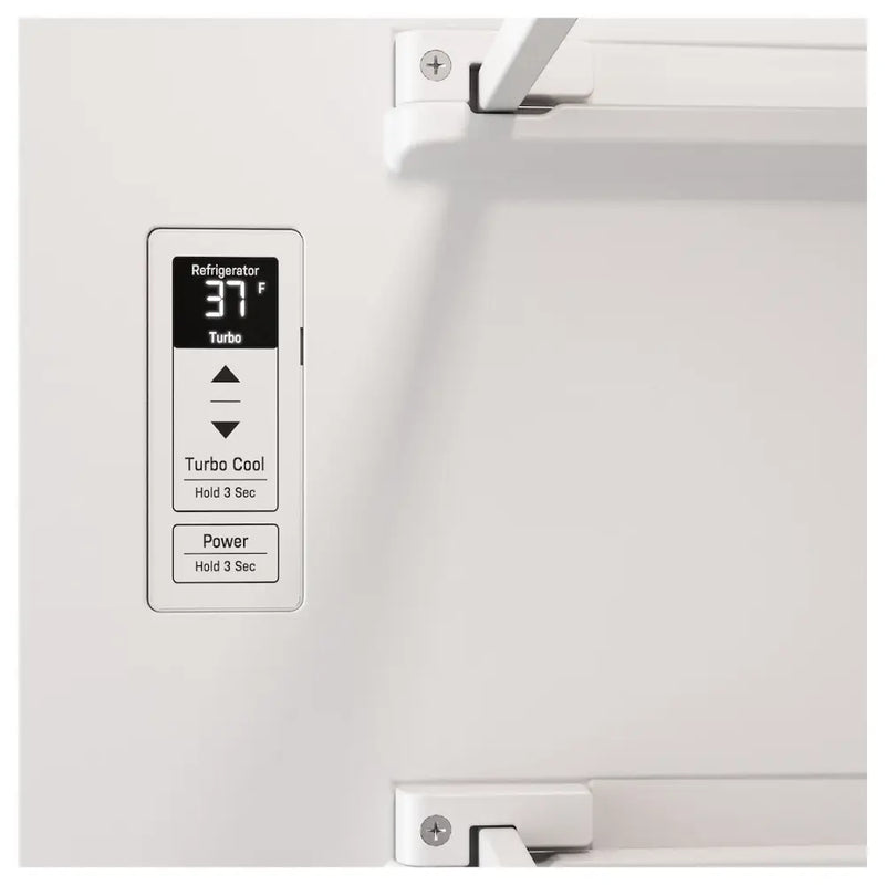 GE Appliance Energy Saving Defrost Refrigerator PBV10R5VSS - Profile 10.0 CU. FT. 12V DC Bot