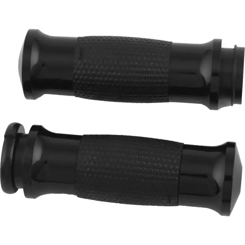 GEL-70-ANO-FLY Air Gel Grips W/F B W Throttle Black 