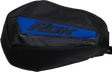 Black and blue RDX punching mitt with textured panels for Gen 3 Flex Tec Handguards