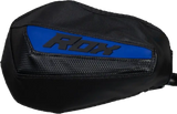 Black and blue RDX punching mitt with textured panels for Gen 3 Flex Tec Handguards