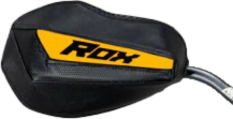 Black and yellow insulated Flex Tec Handguards for outdoor vehicles in Gen 3 Flex Tec style